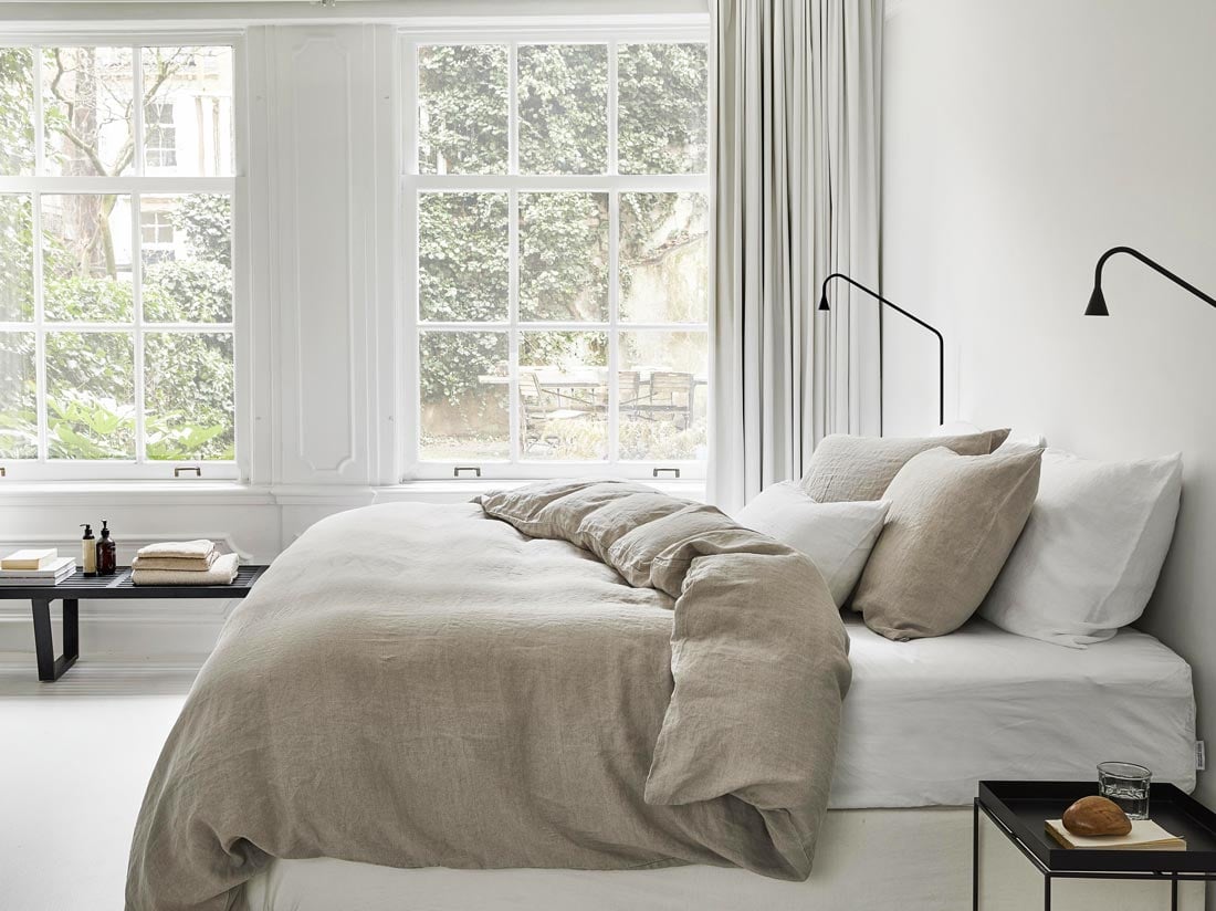 Yumeko Washed Linen Duvet Set