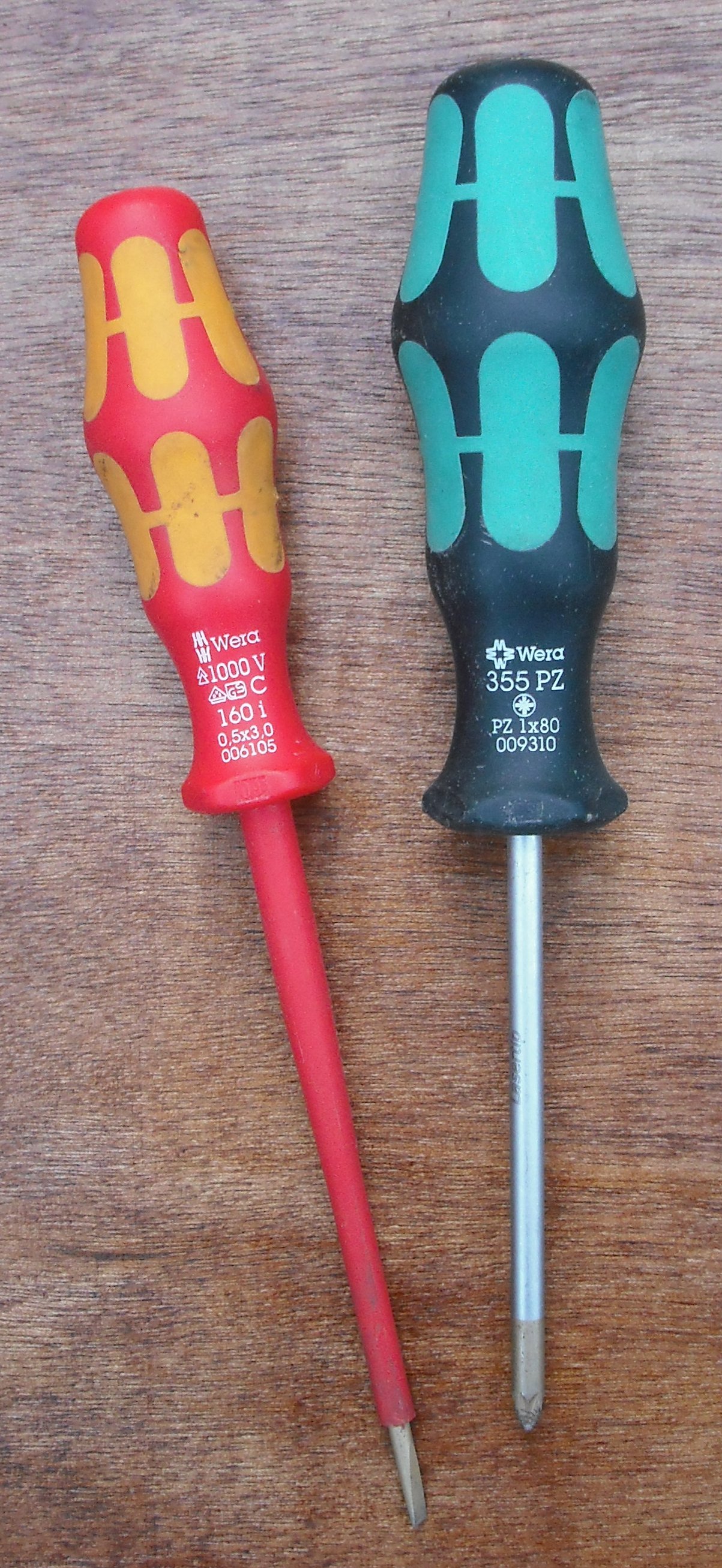 Wera screwdrivers