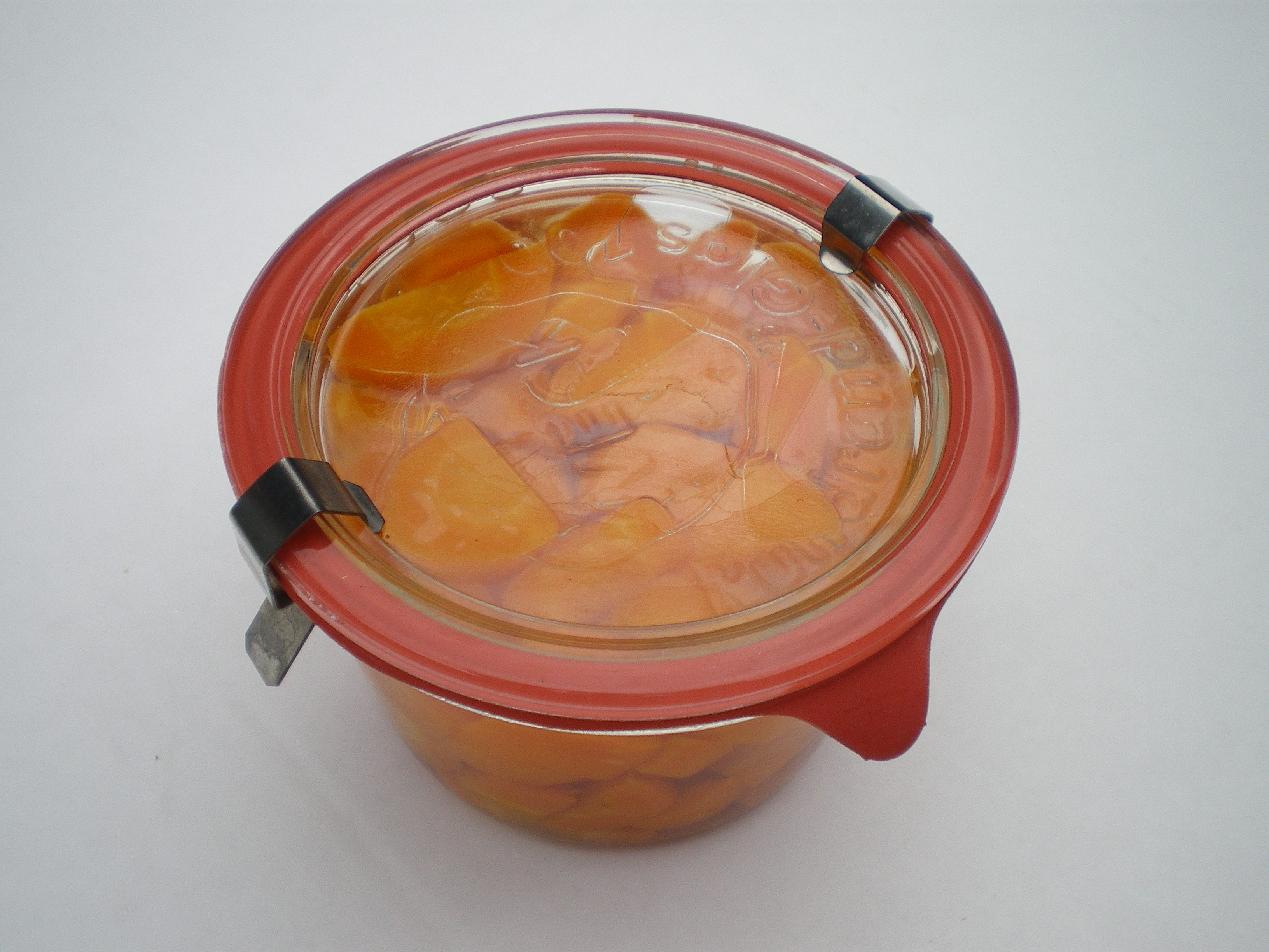 Weck 580ml glass preserving jars (six-jar set)
