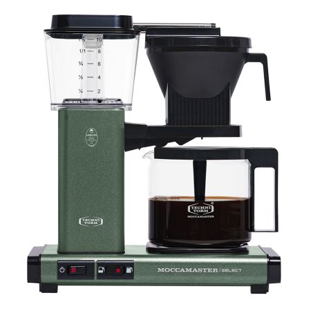 Technivorm Moccamaster KBG Select filter coffee machine in Forest Green