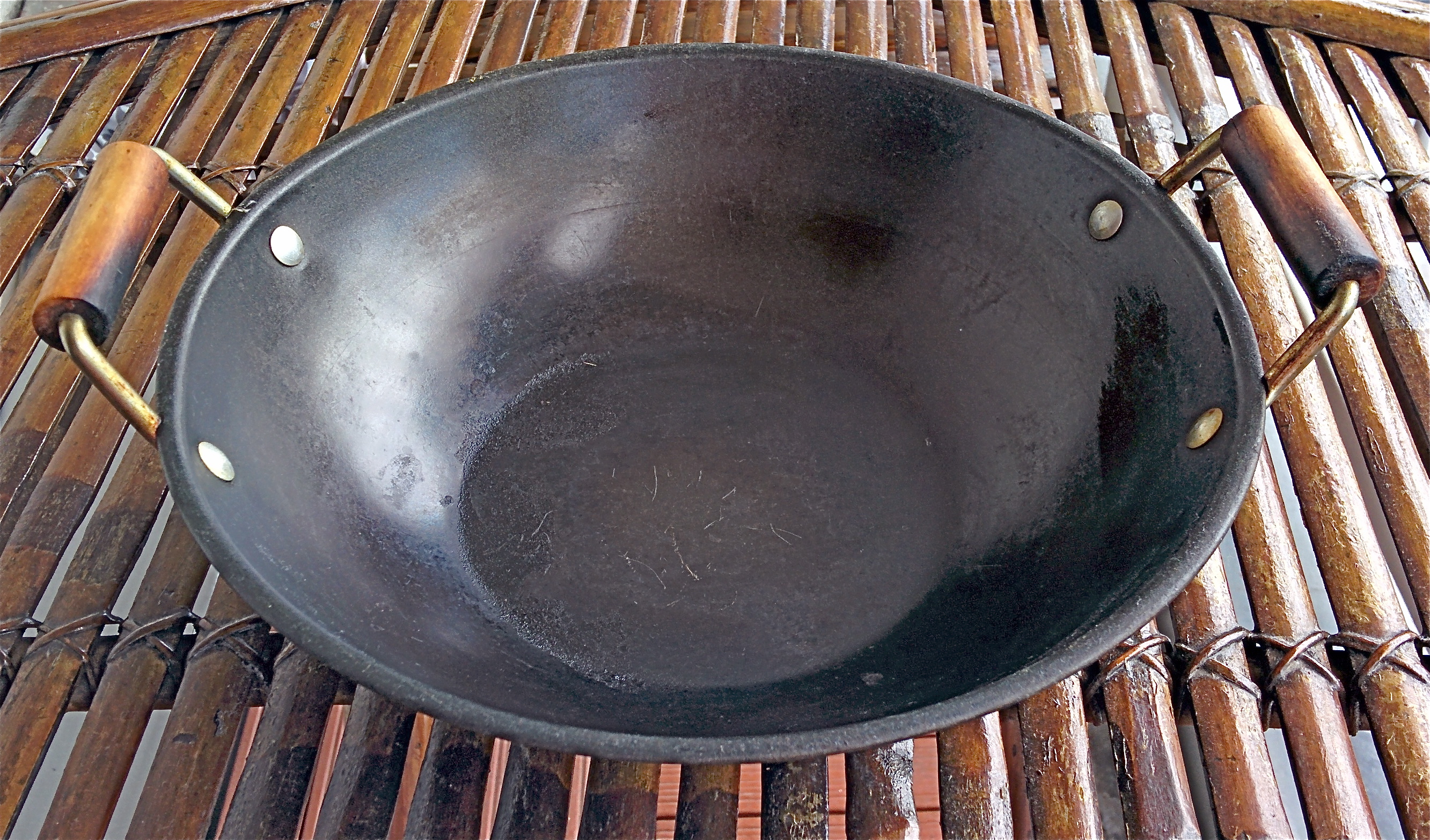 Carbon steel wok (Yosukata / Skottsberg example)