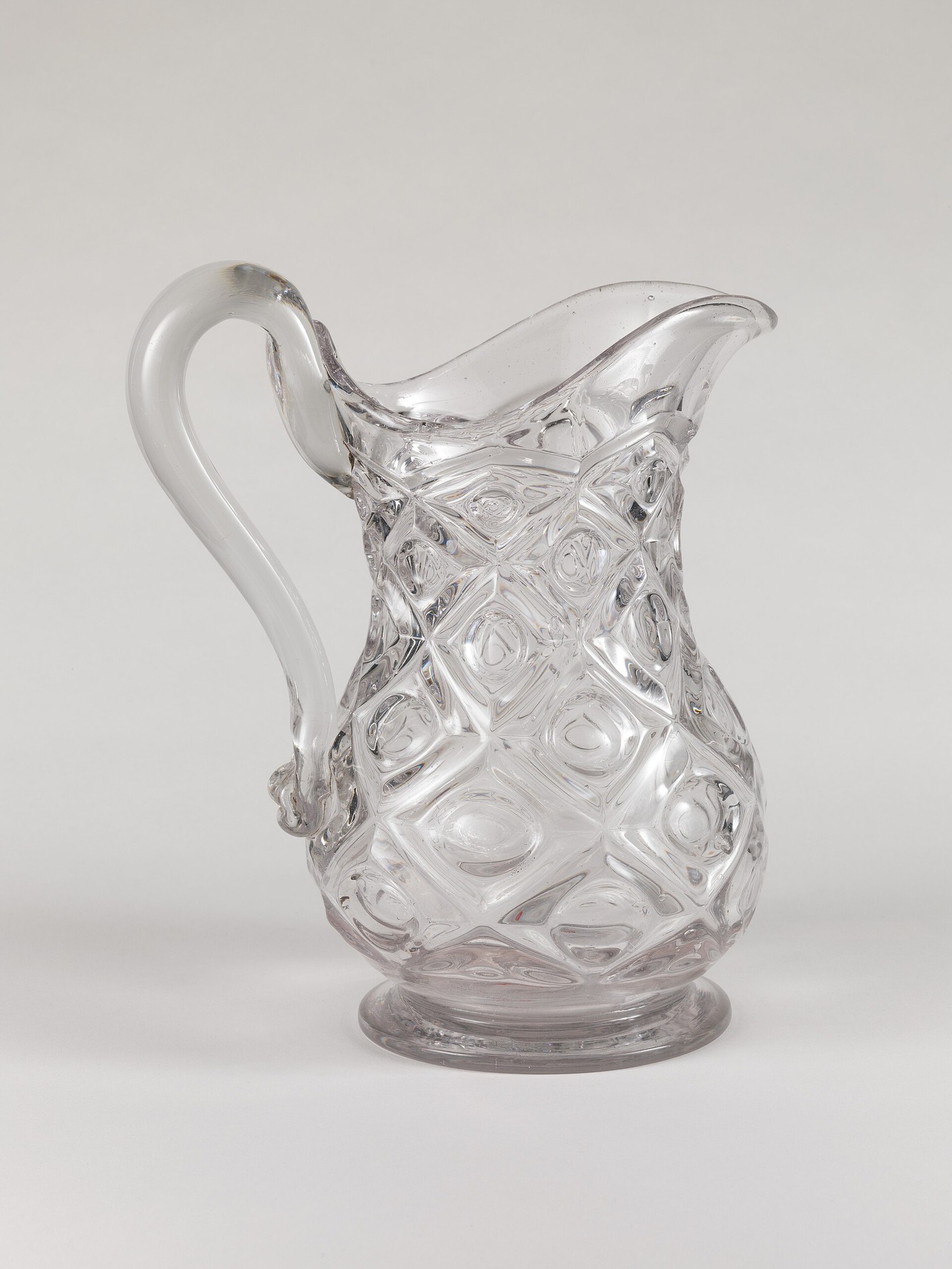 Glass water carafe