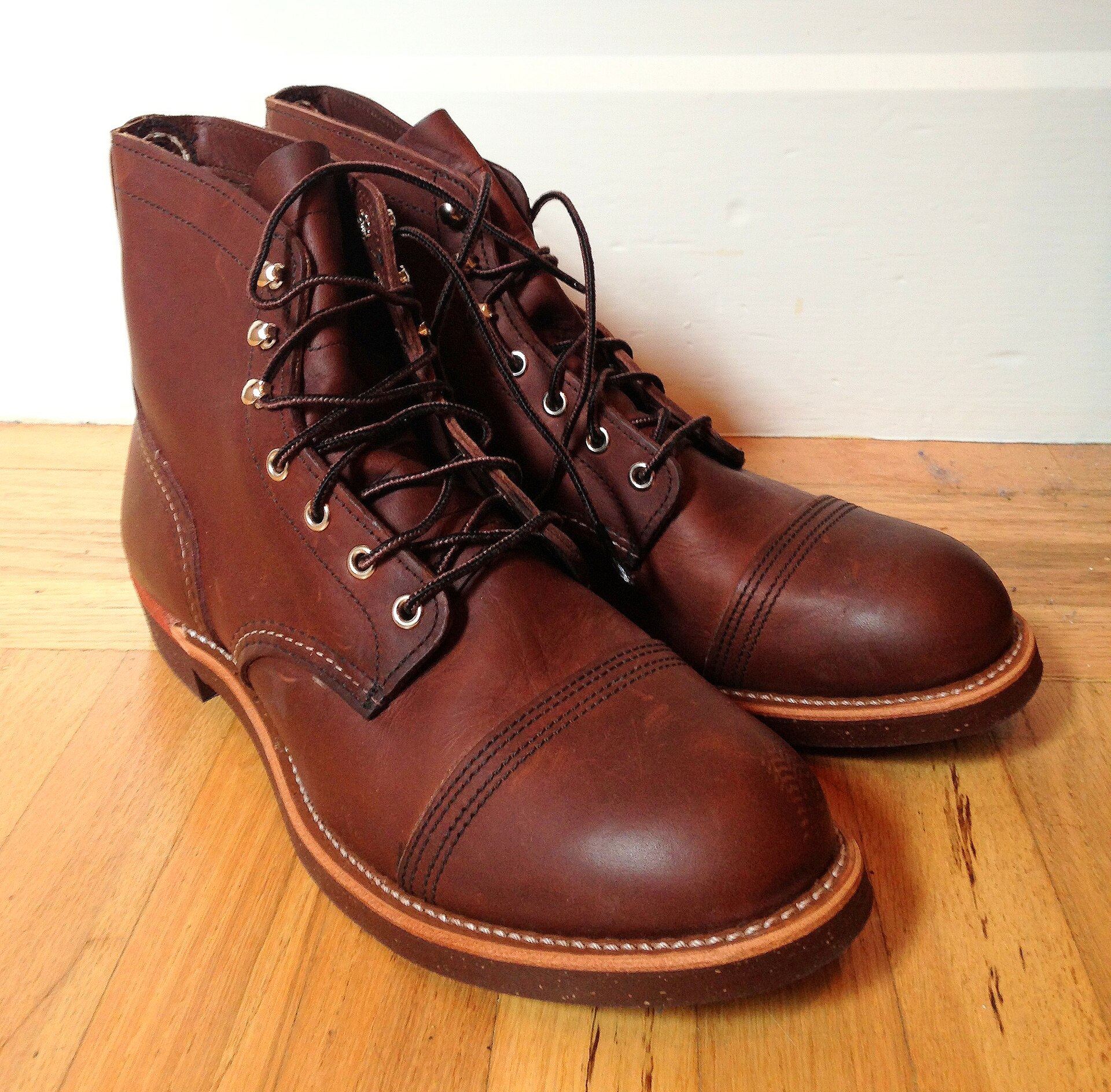 Red Wing Iron Ranger boots