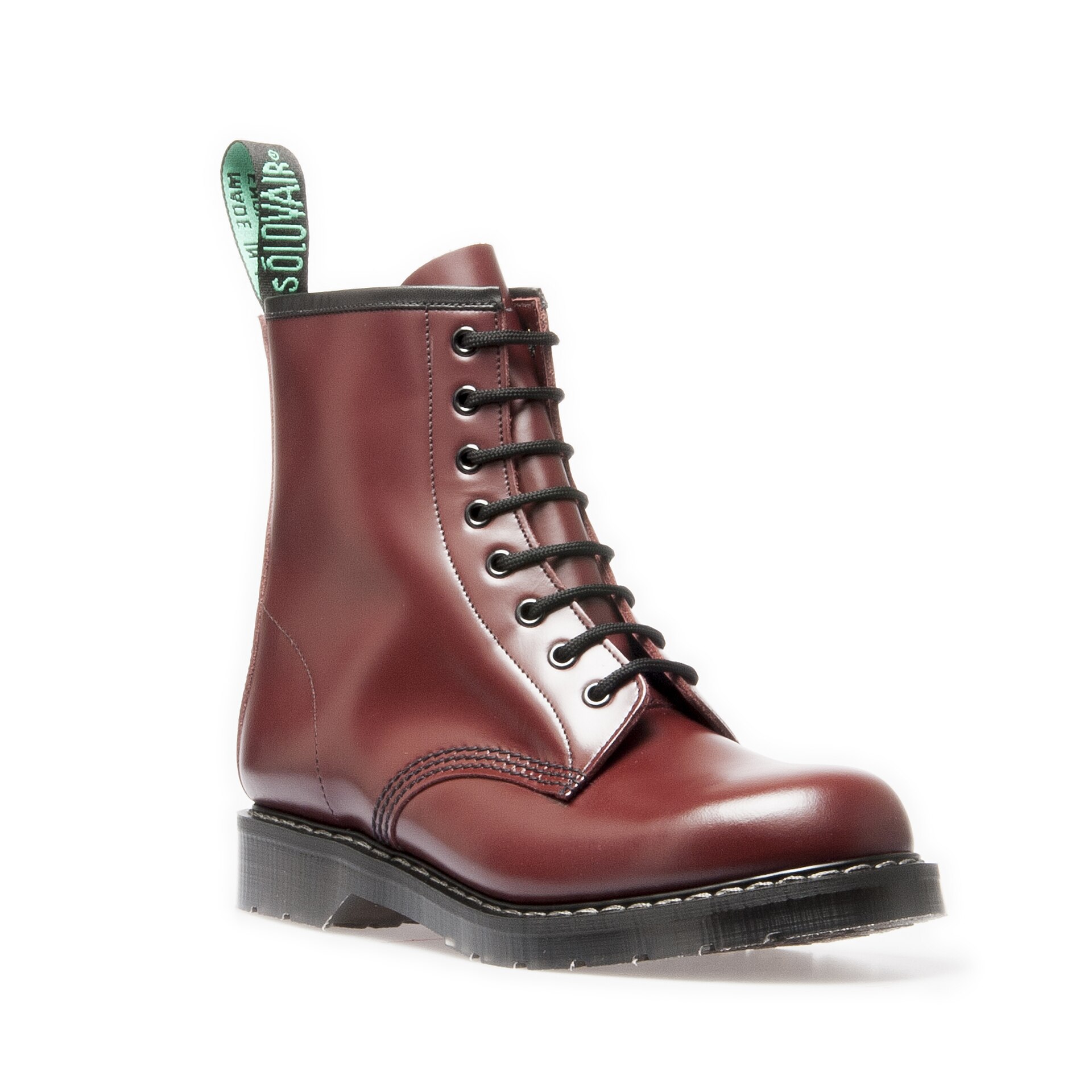 Solovair 8 eye derby boot