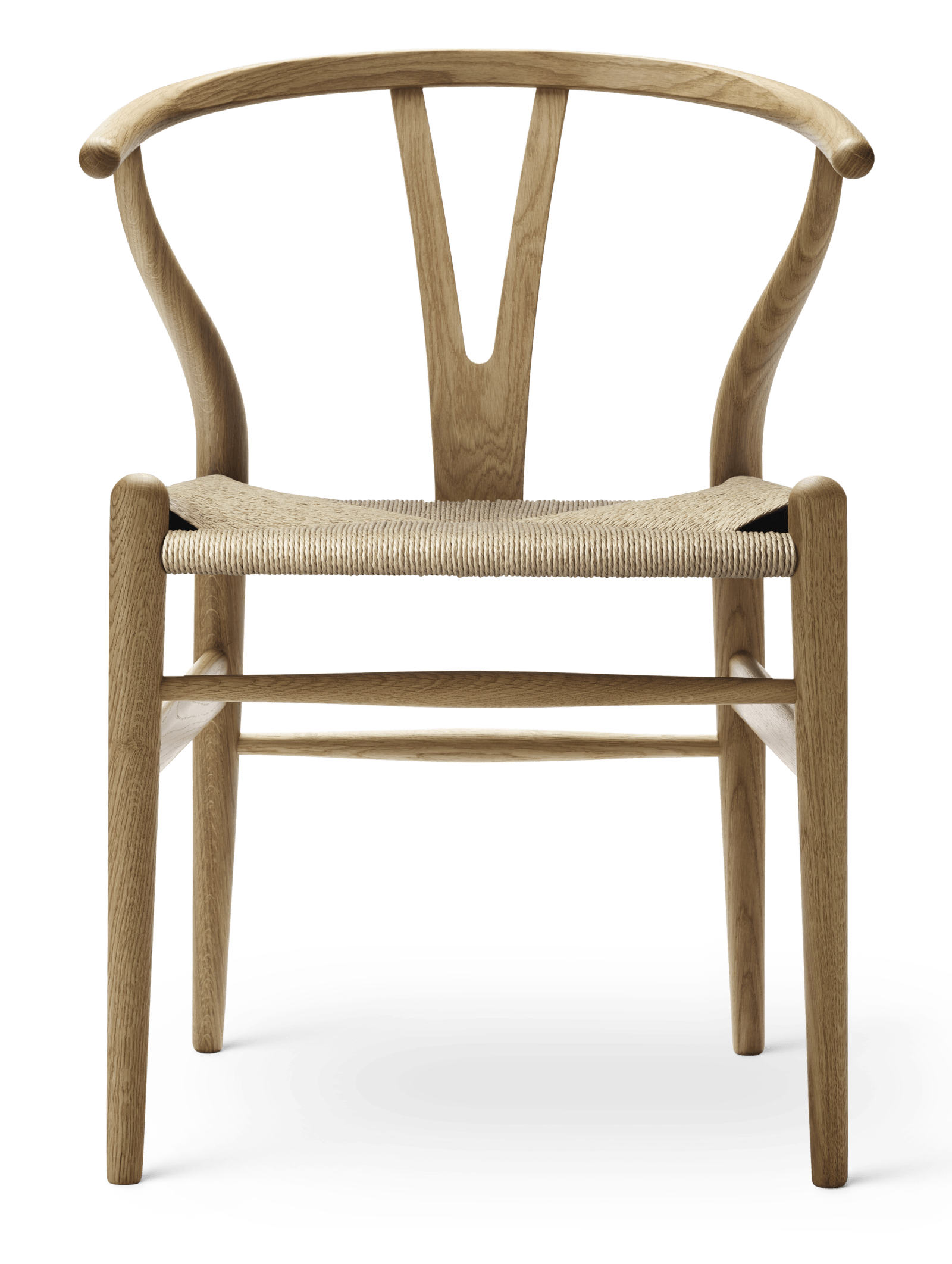 Carl Hansen & Søn CH24 Wishbone Chair in oiled oak with natural paper cord seat