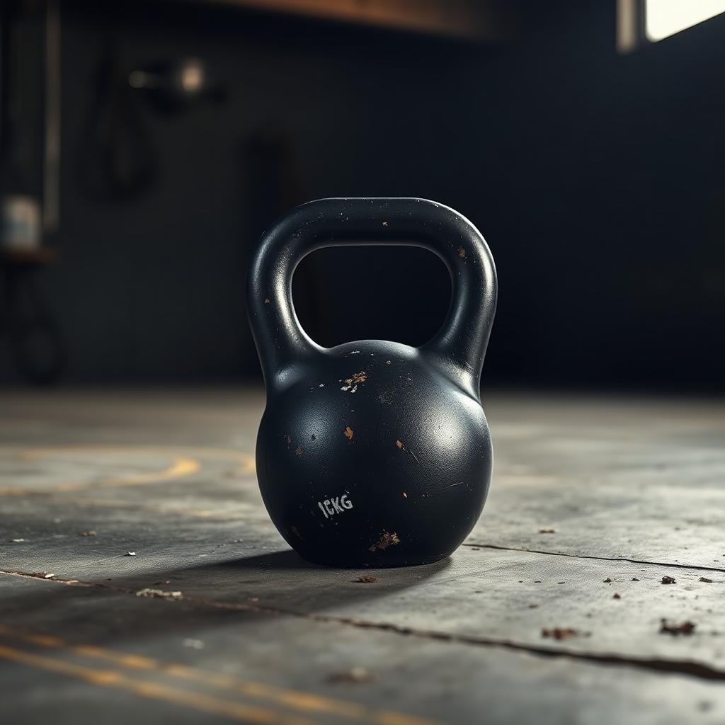 16 kg cast-iron kettlebell
